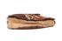 Vintage Large Saddle Bag, top view
